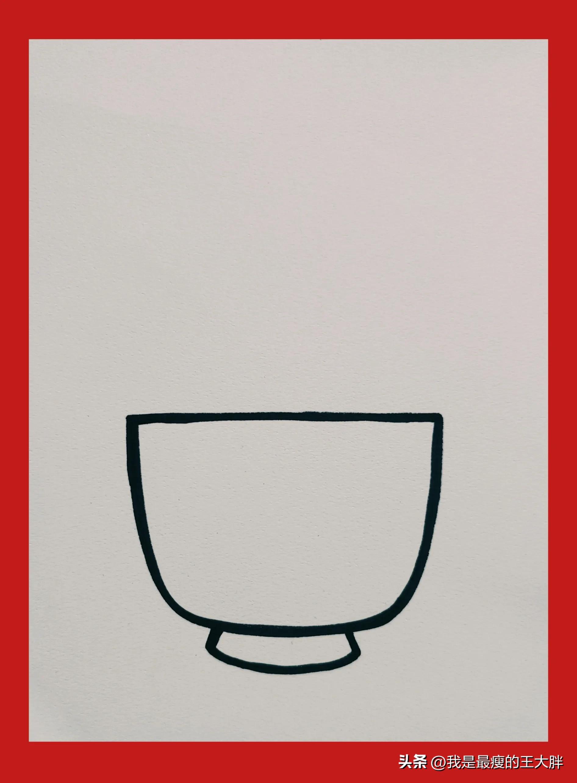 画一幅元宵节吃元宵的画,简单画元宵节吃汤圆的美丽的画