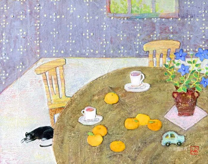 日本画家写生作品欣赏,日本水彩画家作品欣赏超美