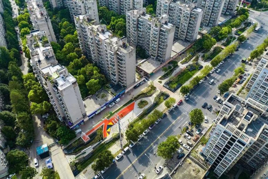 口袋公园生态美景,口袋公园小景观