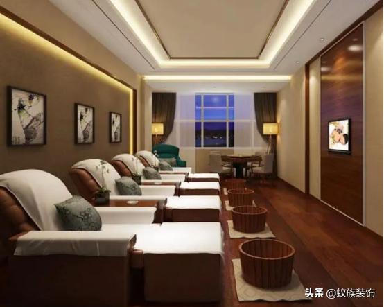 80平米足疗店装修需要多少钱,50平米足浴店装修预算