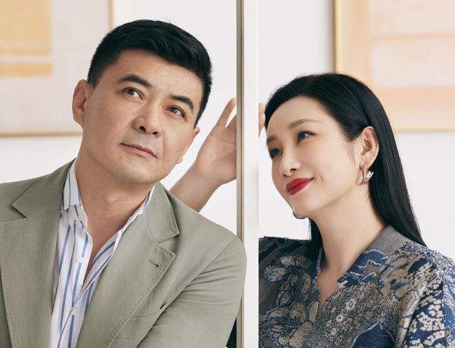 秦海璐和王新军近照,秦海璐对王新军说她是影后