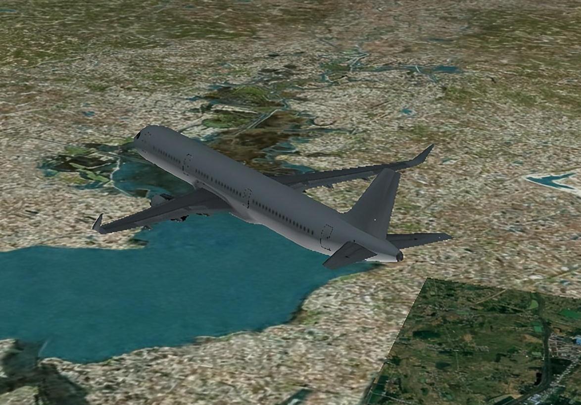 现在，在11月1日22时06分，从太原飞往杭州的航班抵达河南郑州上