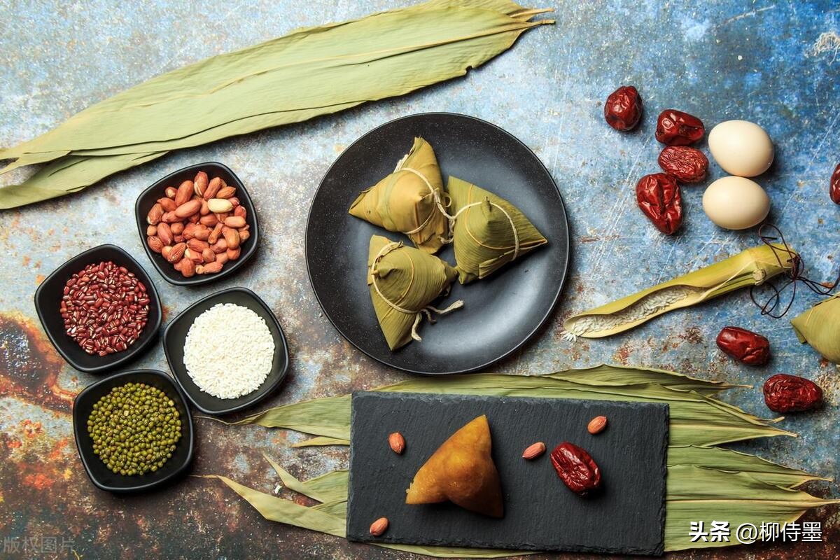 端午粽子拍照自拍姿势,端午节拍摄粽子图片怎么拍