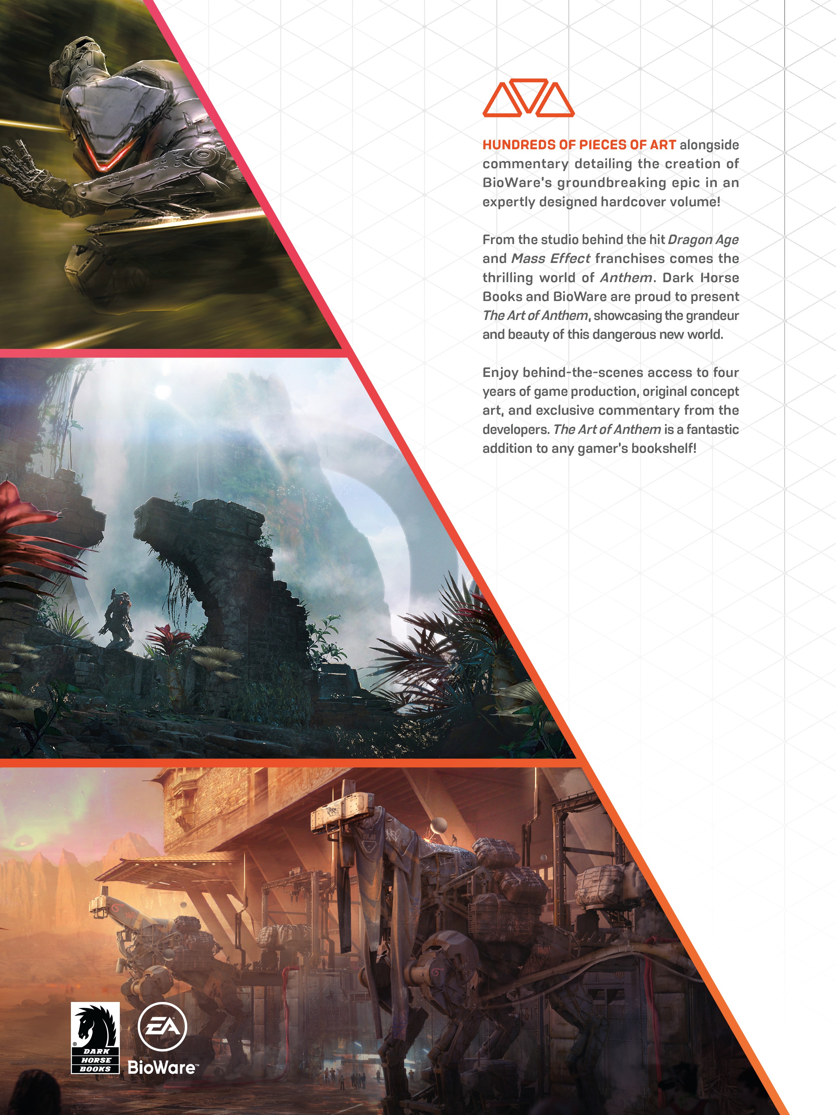 科幻怪与机械战甲的圣歌｜游戏TheArtofAnthem官方艺术设定集