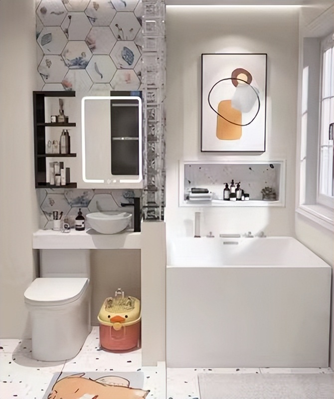 卫生间浴室柜大小选择,卫生间比较小怎样选浴室柜