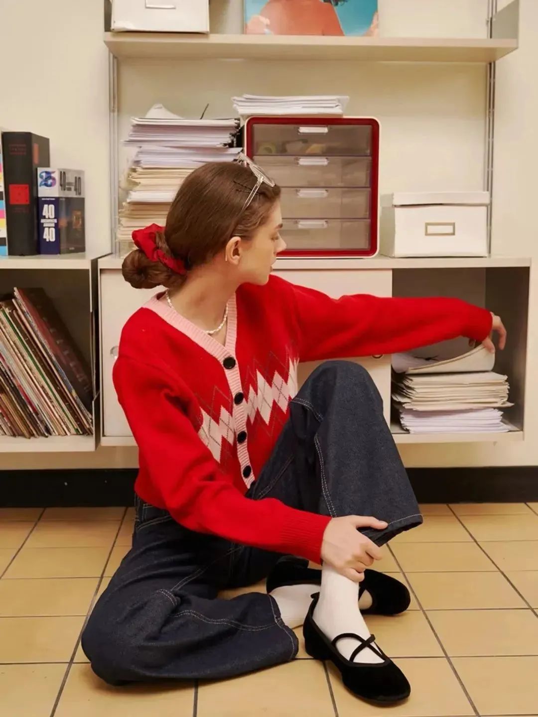 今年好看的毛衣穿搭,今年漂亮毛衣套装