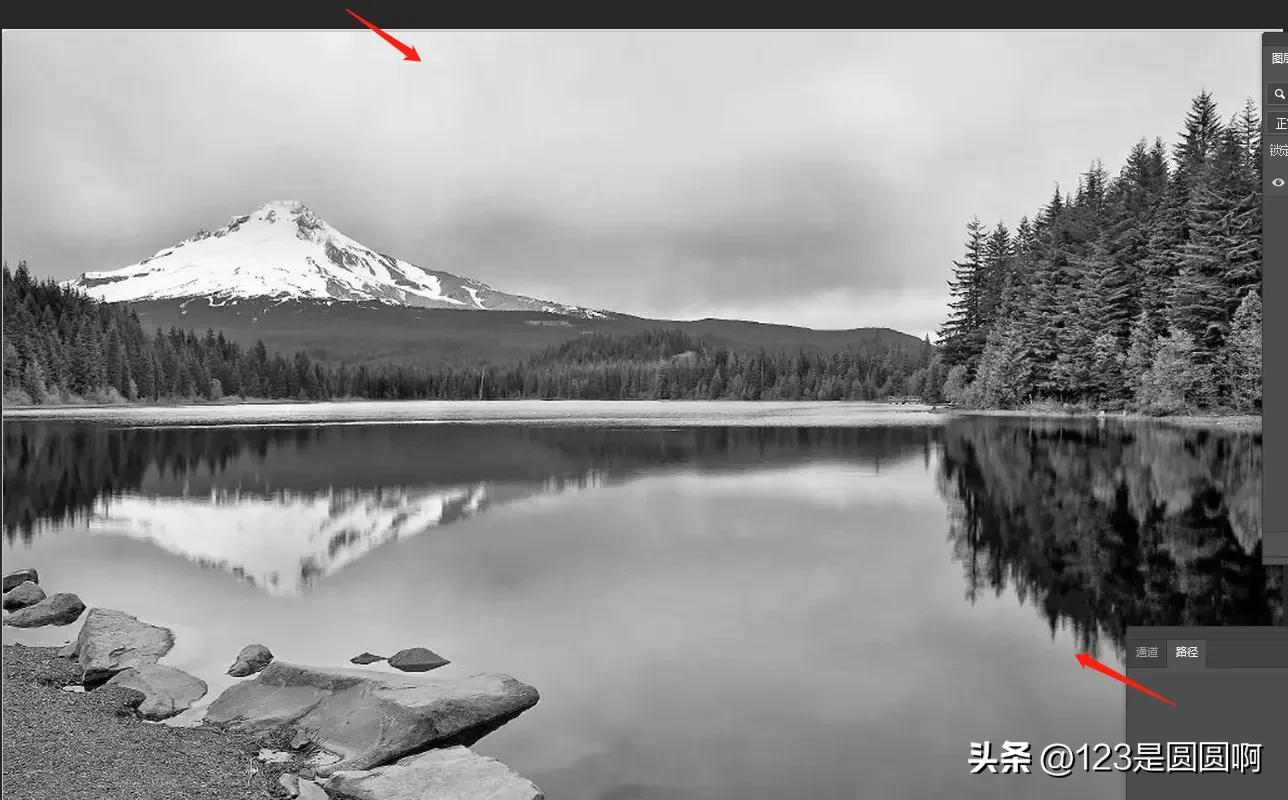 ps为什么将彩图变成黑白图,ps怎么将彩图变成黑白图