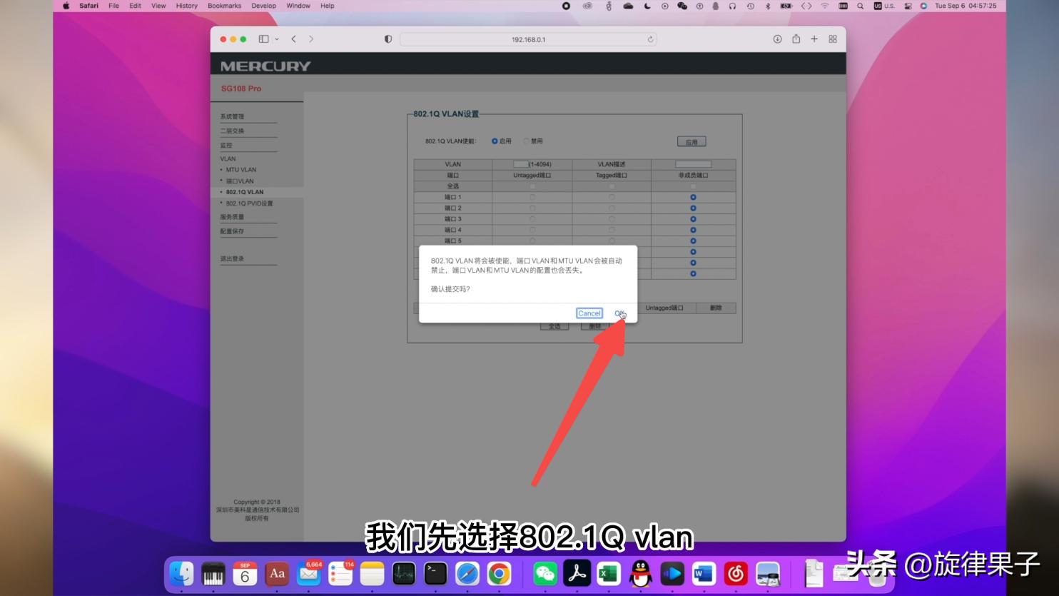 交换机的三种vlan划分方法,家用交换机配置教程五口