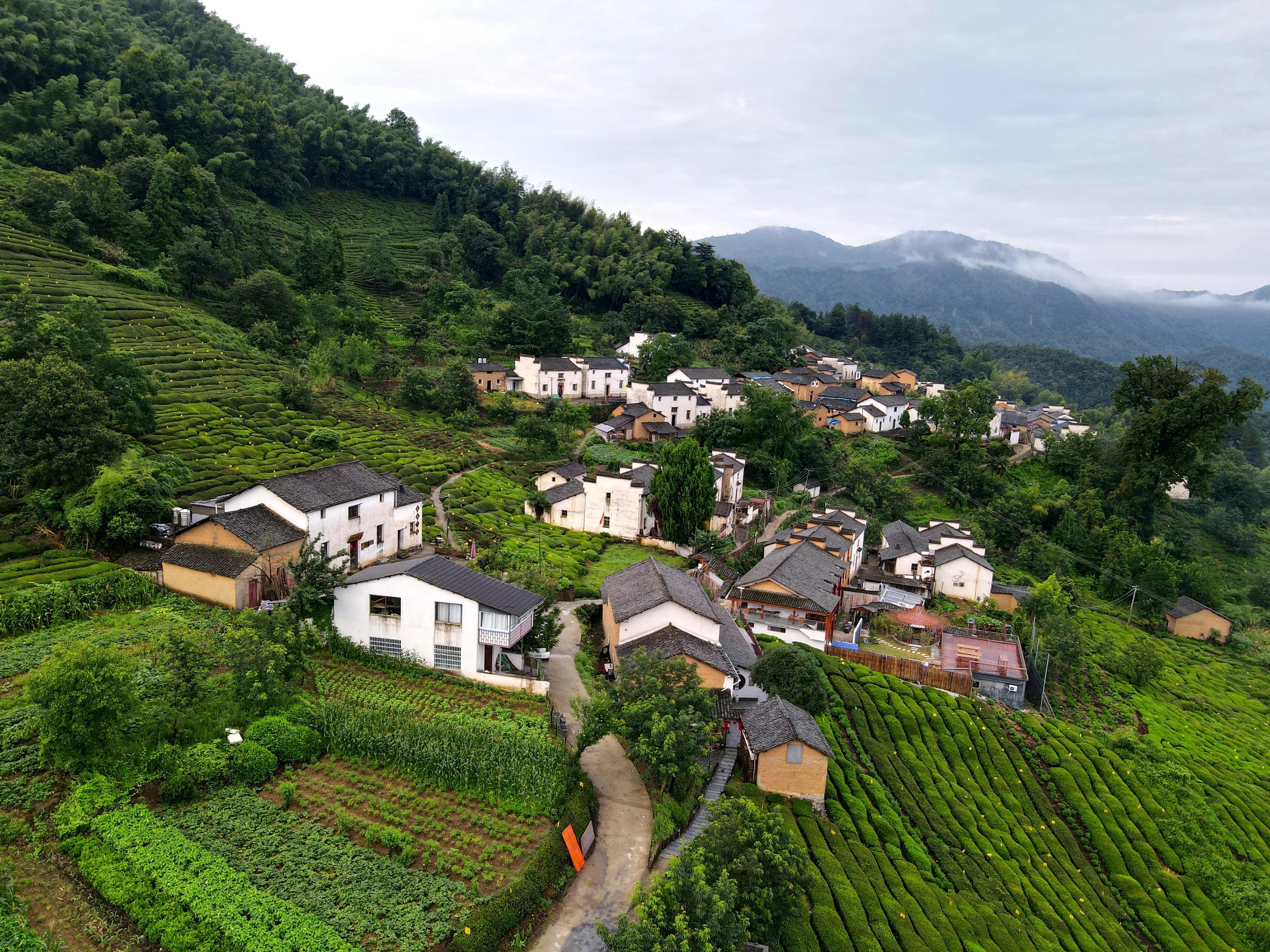 安徽皖南云端上的古村落,隐藏在安徽的山林古镇