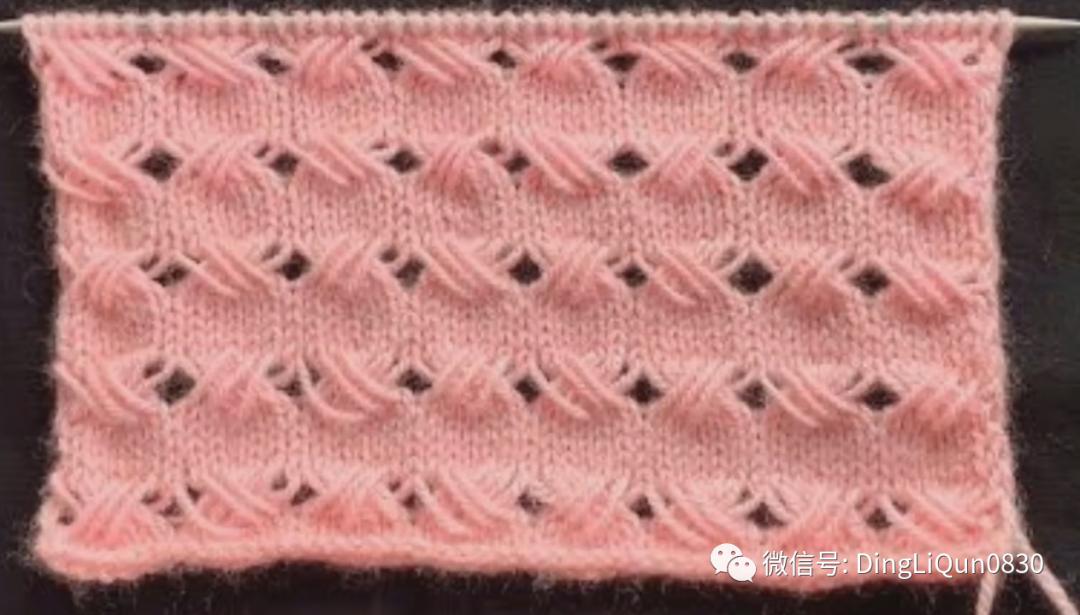 500个毛衣花样完整大平针版,毛衣华夫针花型图案大全