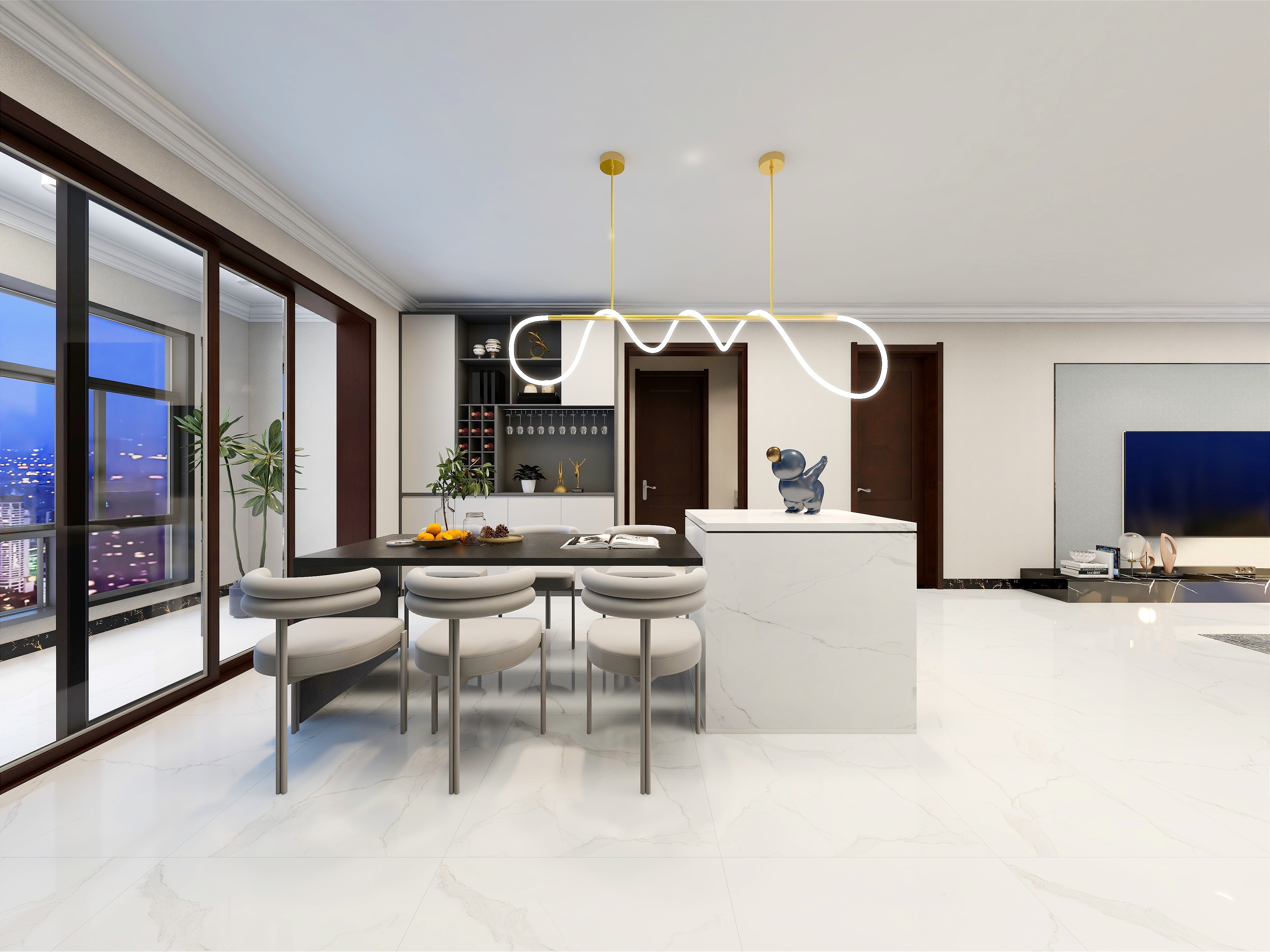 家里过道墙面怎么设计,客厅墙面有2米凹槽怎么设计好看