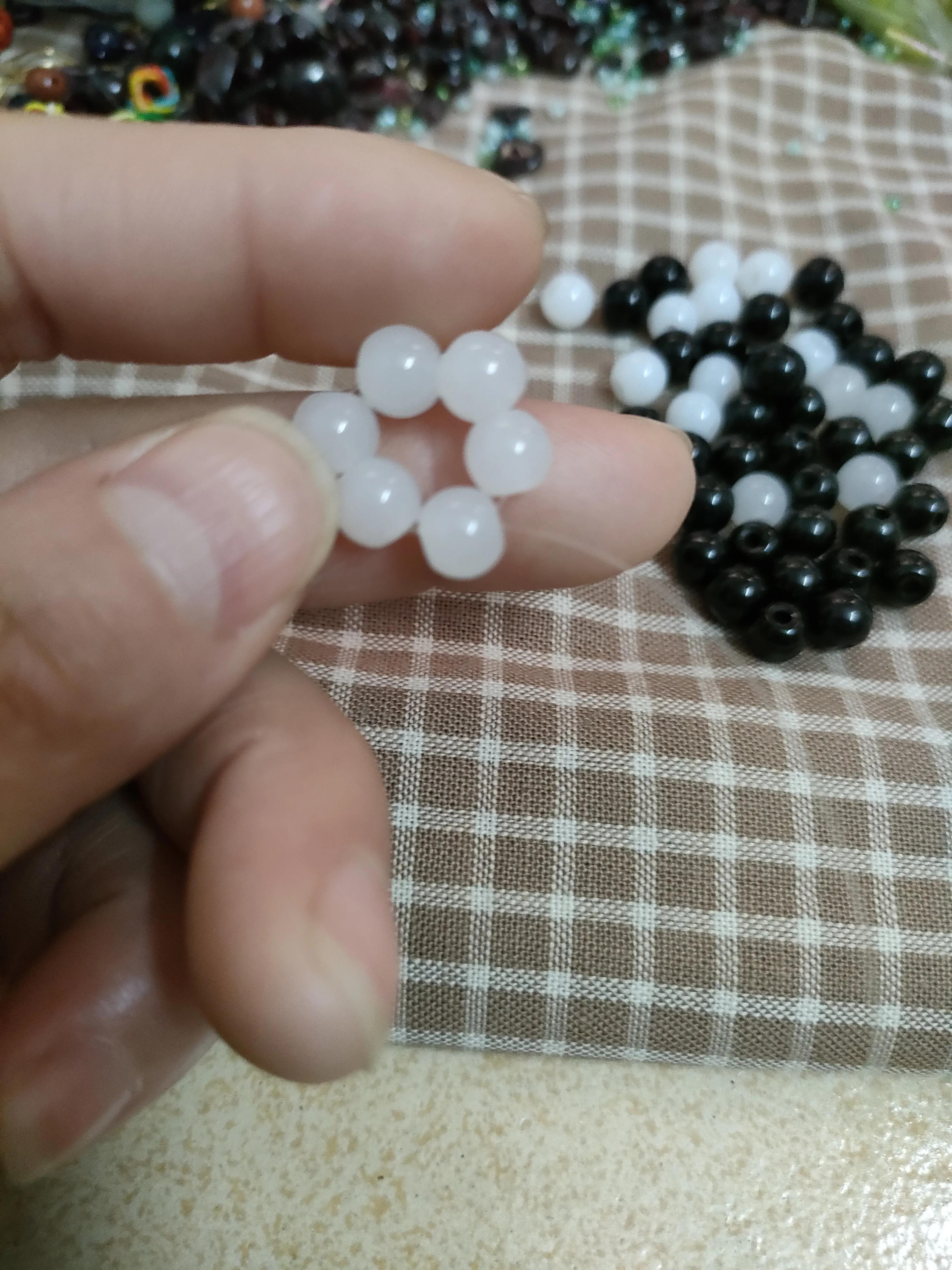 手工串珠花瓶串花视频,手工串珠花瓶