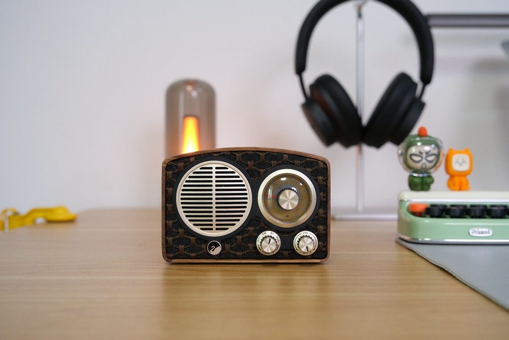 惠威MT1-Max复古网纹蓝牙音箱,swan惠威mt1-mini