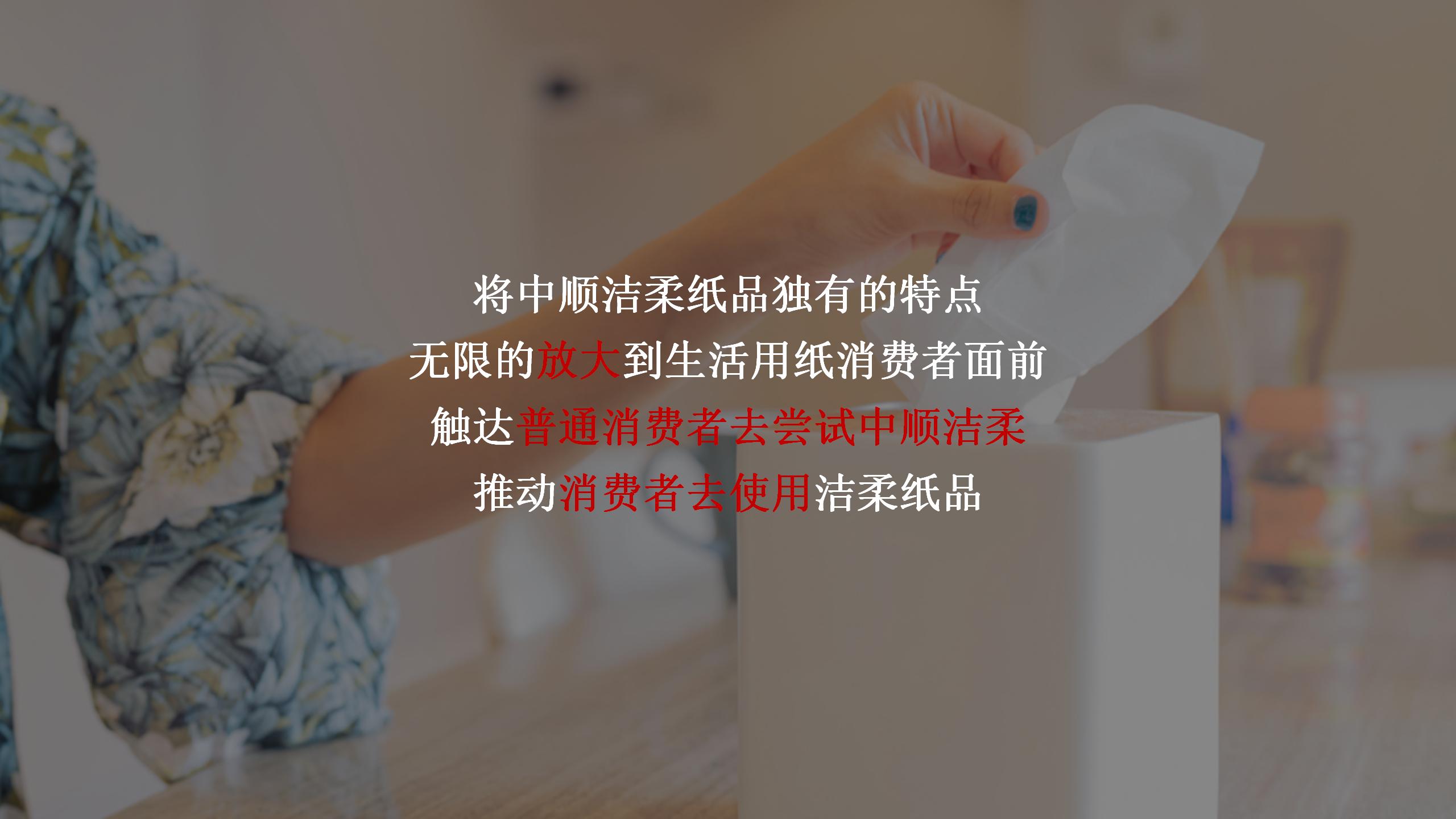 洁柔的营销技巧,洁柔产品策略