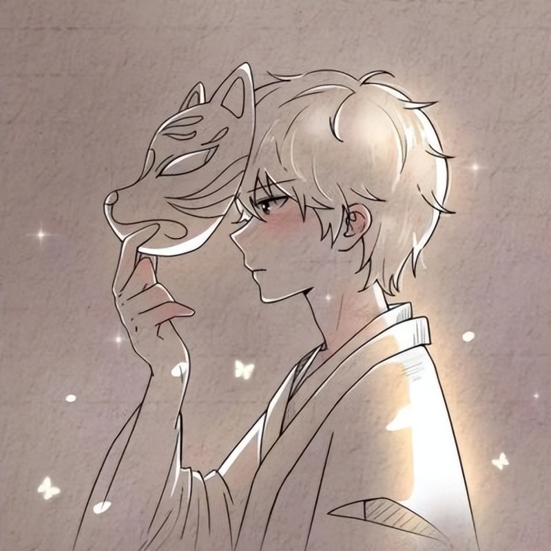 动漫情头爱意随风起,动漫可爱情头一男一女