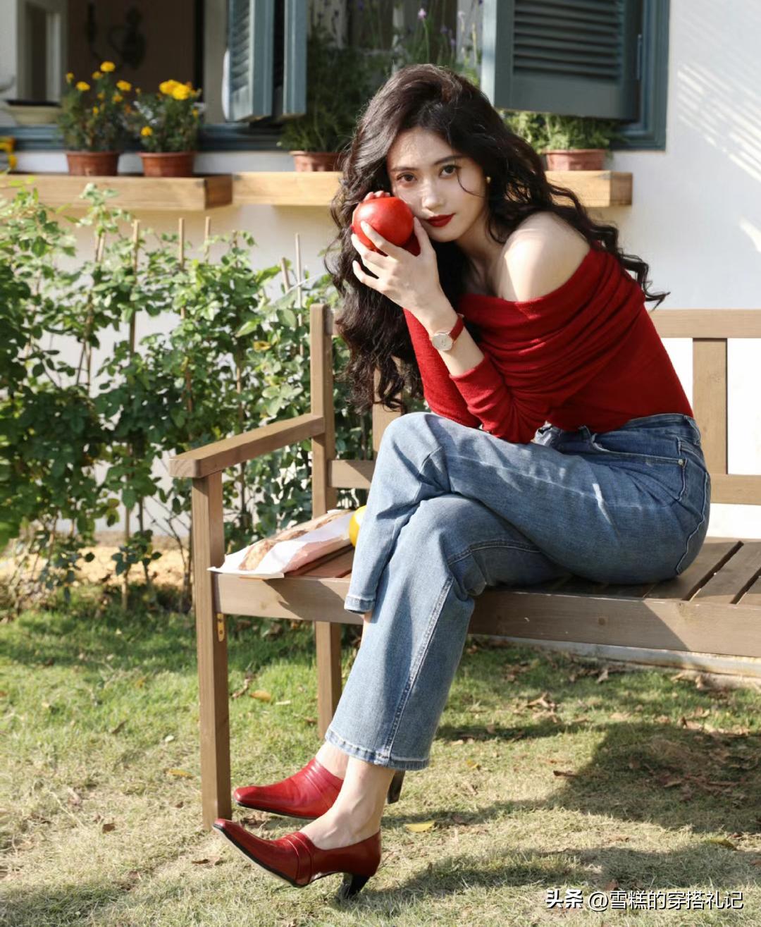 皮肤黑黄的女生穿杏色好看吗,皮肤黑黄适合穿什么色显白