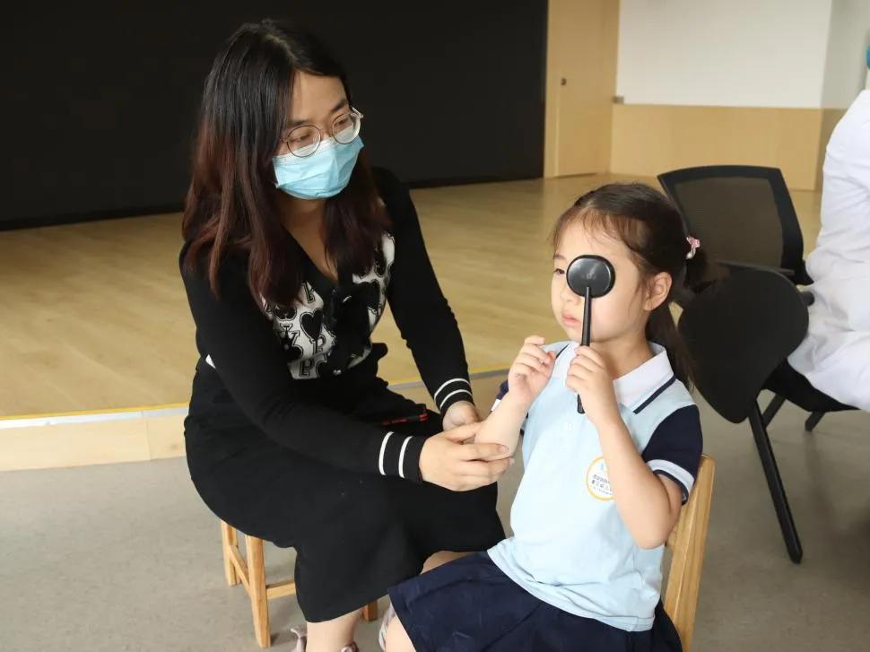 健康体检，助力成长——西安国际陆港第三幼儿园幼儿健康体检纪实