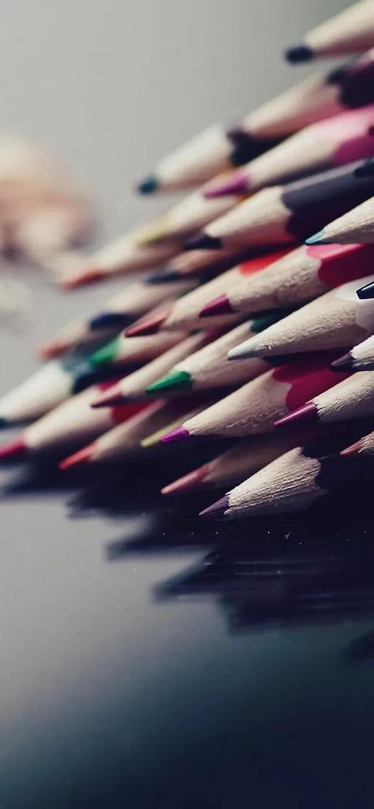 壁纸上的铅笔痕迹怎么清除,手机壁纸彩铅画