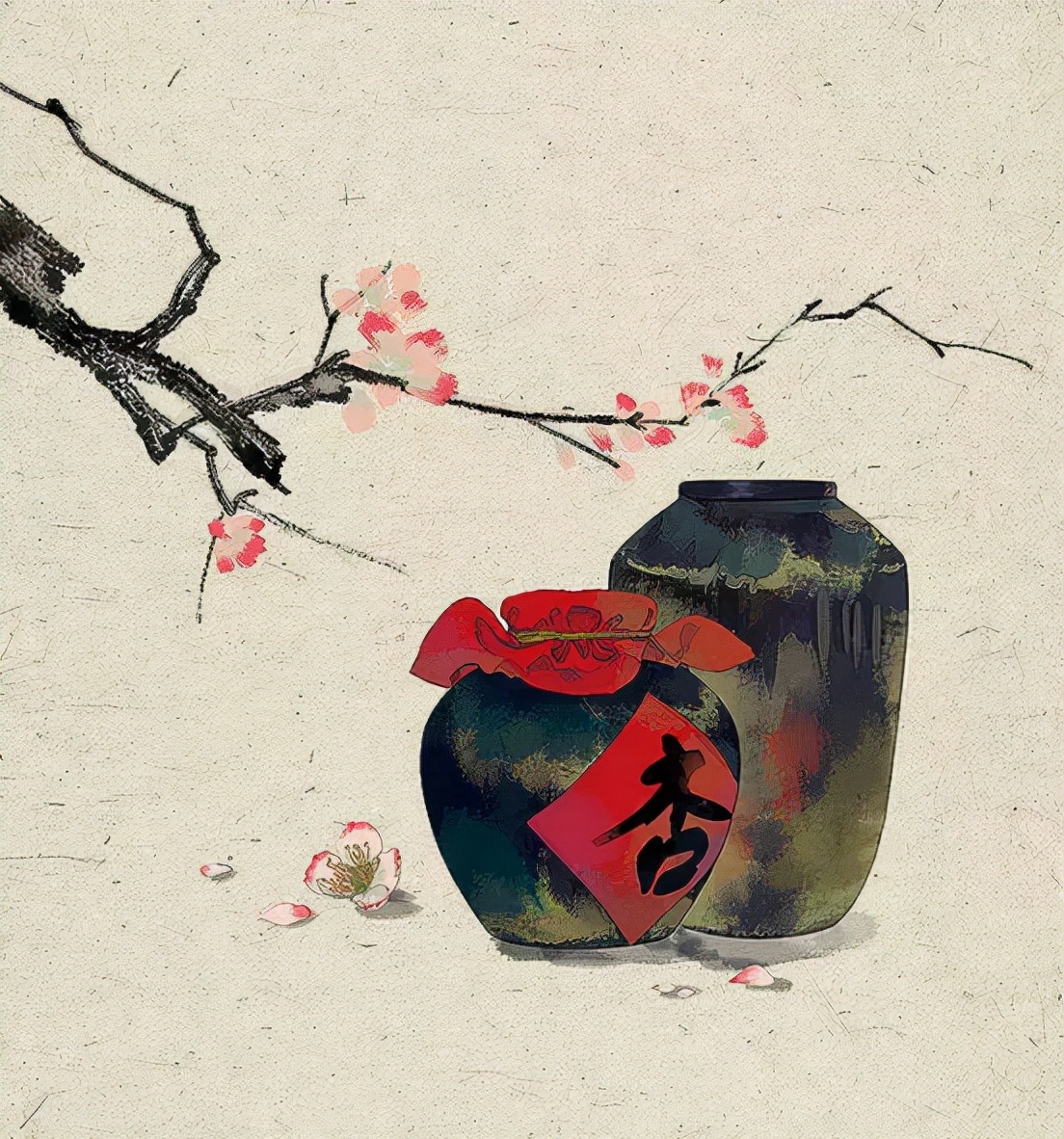 最美二十四节气诗词图,关于夏季节气的诗以及画