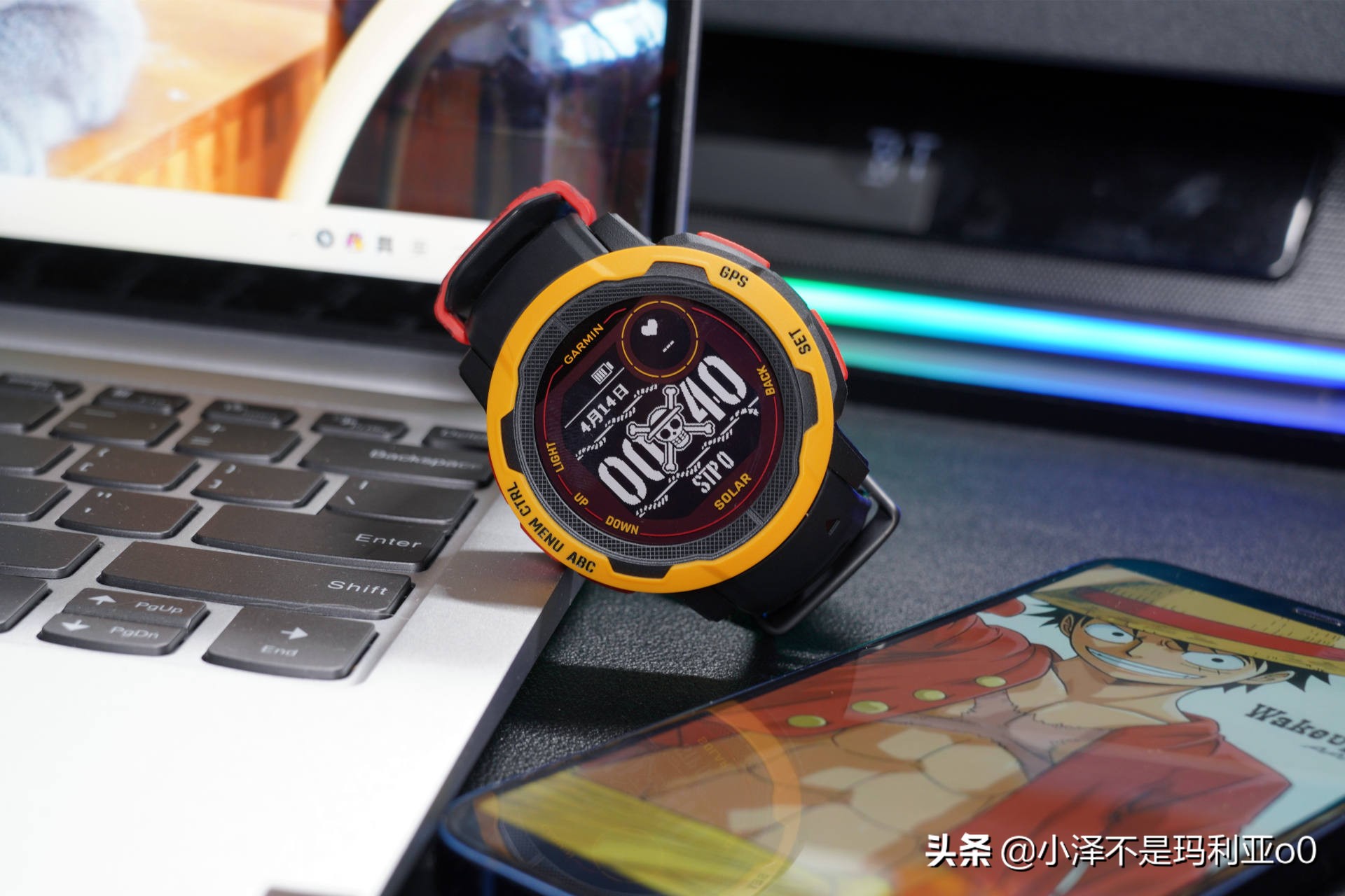 佳明本能instinct2海贼王,佳明本能instinct2海贼王联名版