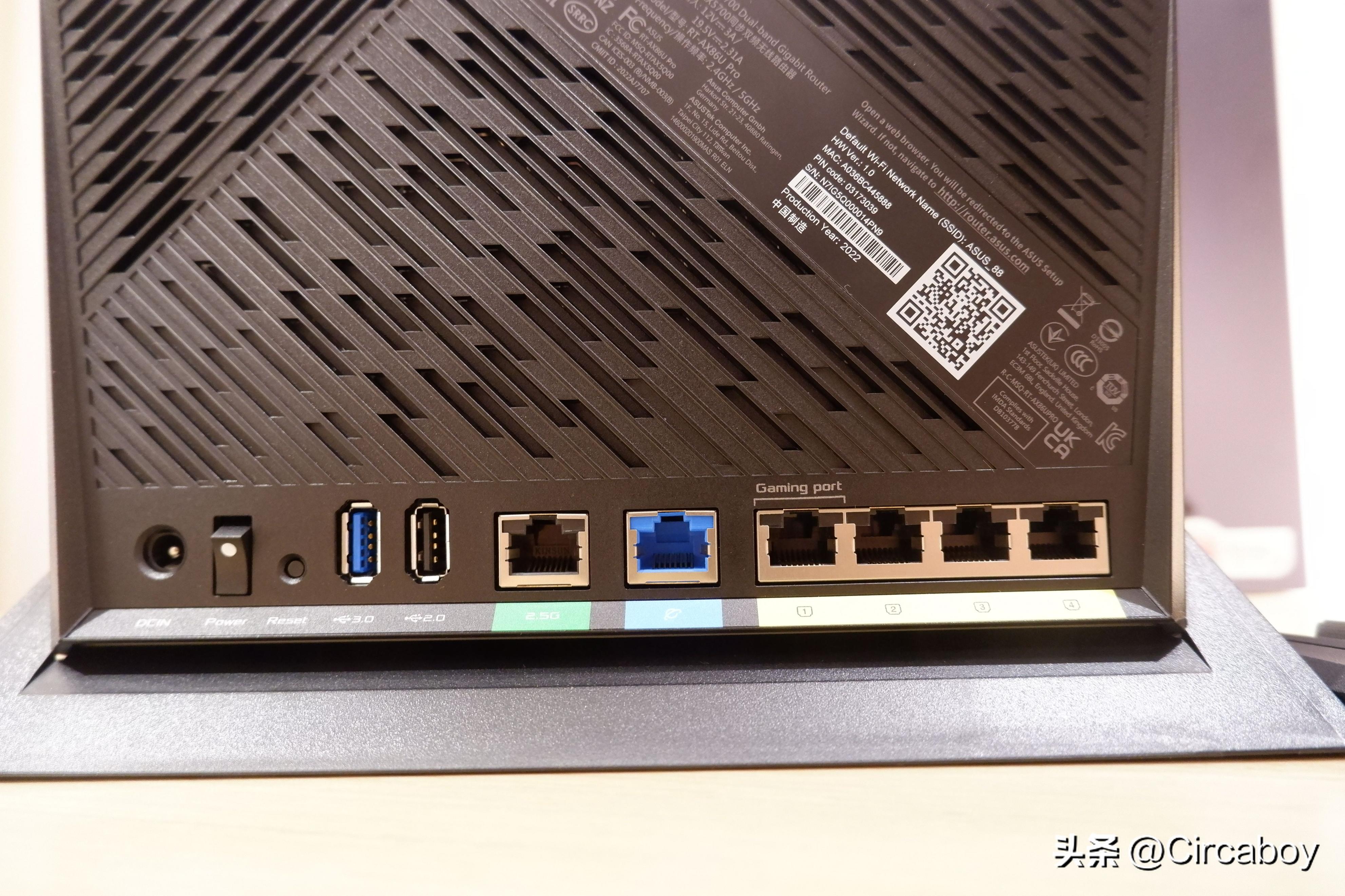 华硕ax86路由器2.5g网口怎么用,华硕路由器ac86u稳定性测试