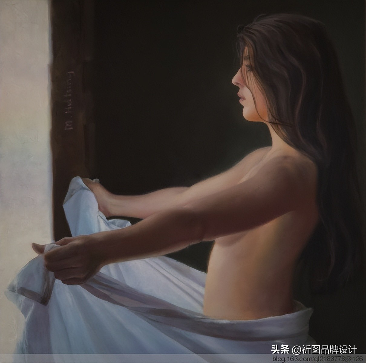 欧洲艺术家唯美人物肖像油画,荷兰画家古典静物油画作品欣赏