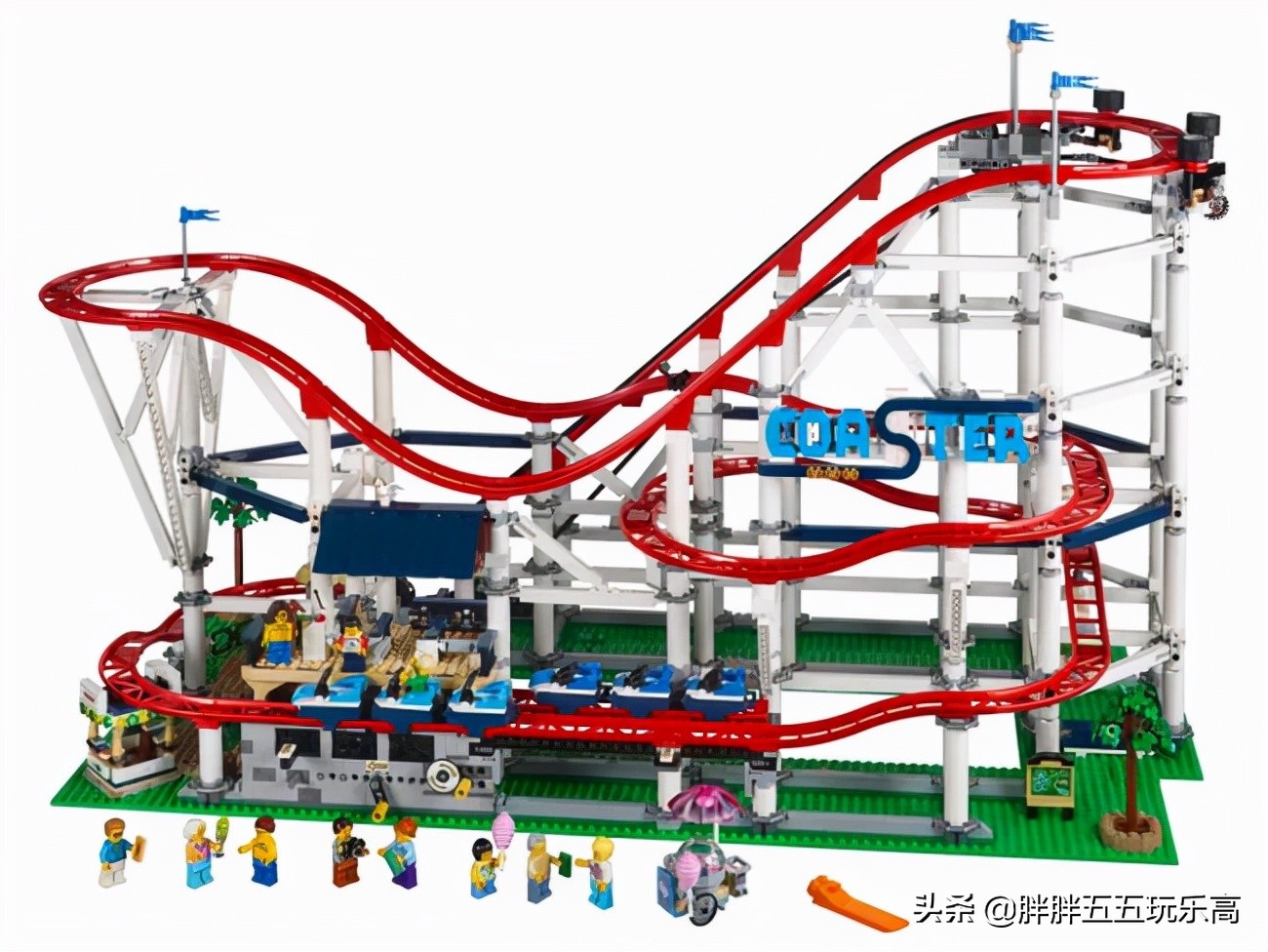 最大盒的乐高积木拼装视频,用十个乐高还原最大的乐高套装