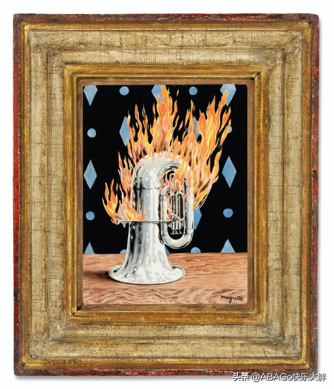 雷内马格利特拿着苹果,雷内马格利特介绍