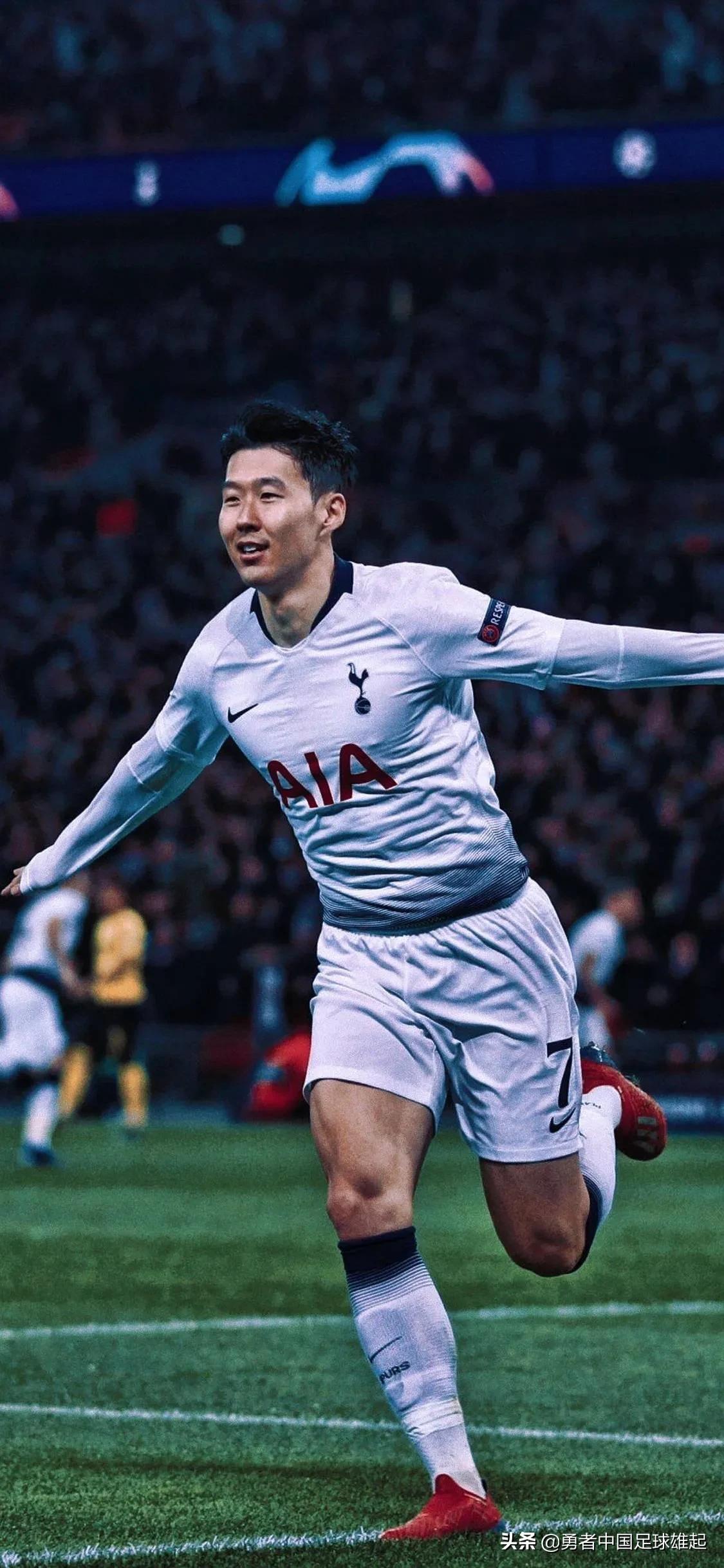 足球壁纸孙兴慜横屏,孙兴慜高清iphone壁纸