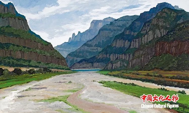 韩玉臣太行山写生油画水平,韩玉臣美术展