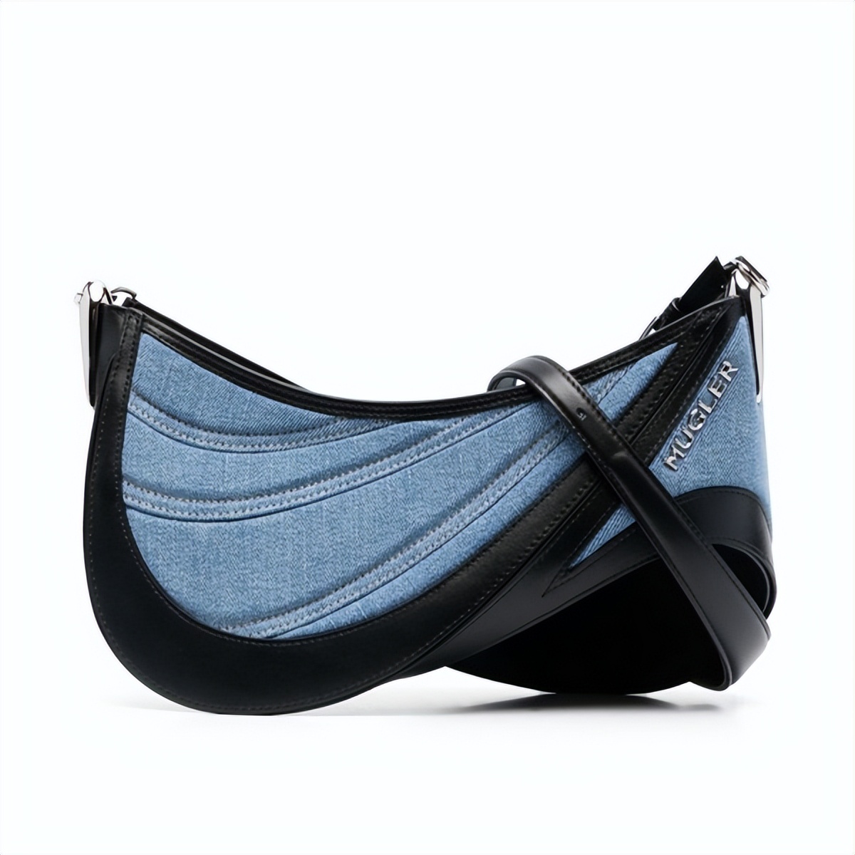 好看的chanel蓝色包,香奈儿牛仔包19bag