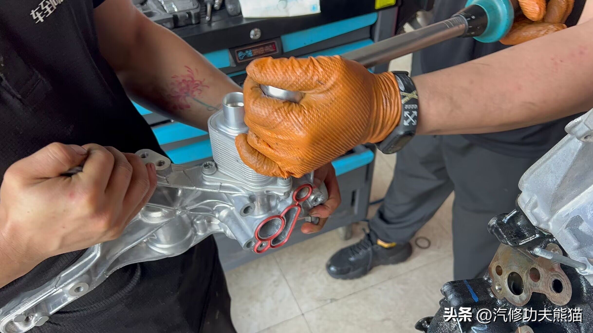 奥迪q3修车,奥迪q3烧机油大修发动机