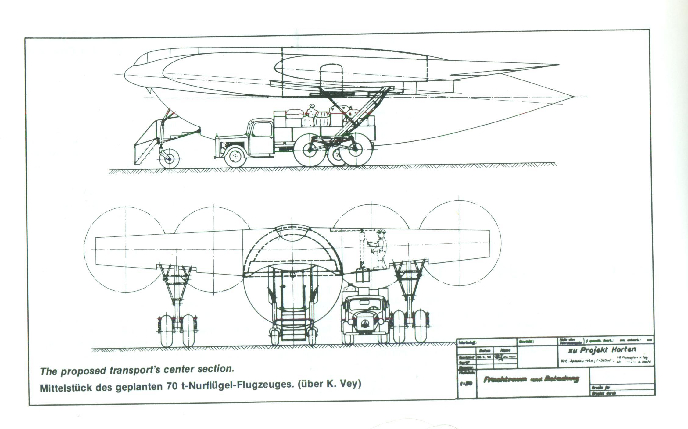 有趣的飞行器18-运水果的科幻大飞翼
