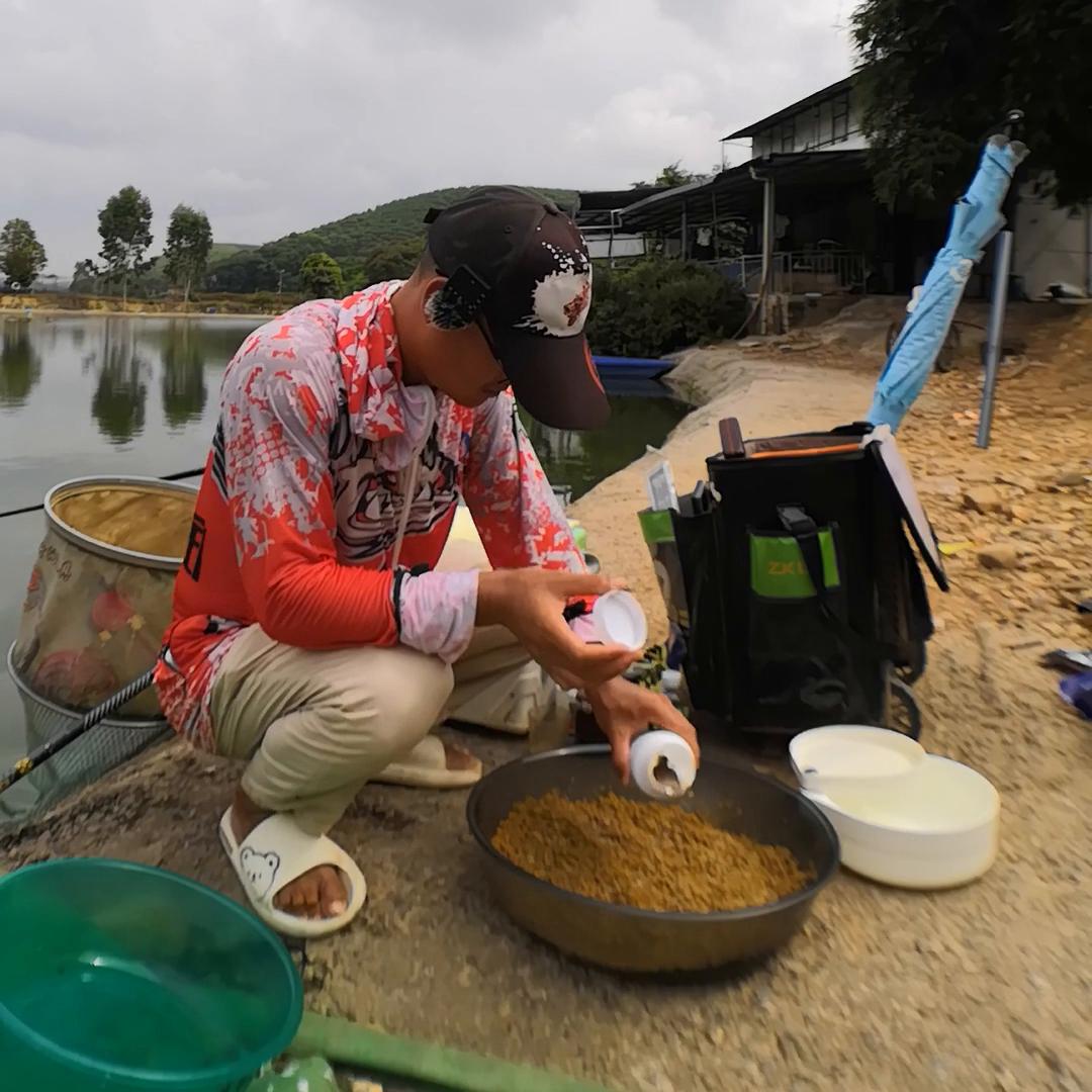 颗粒破碎钓鱼效果,破碎颗粒野钓