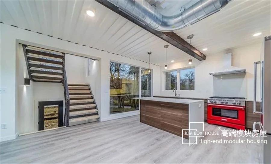 集装箱打造豪华房子,用集装箱搭建的别墅