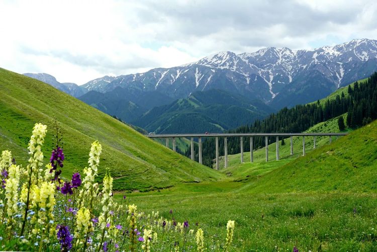 伊犁第一景果子沟,新疆伊犁风景之果子沟