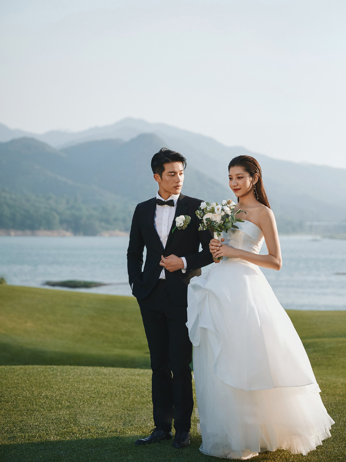 在上海拍的风格婚纱照,拍上海婚纱照