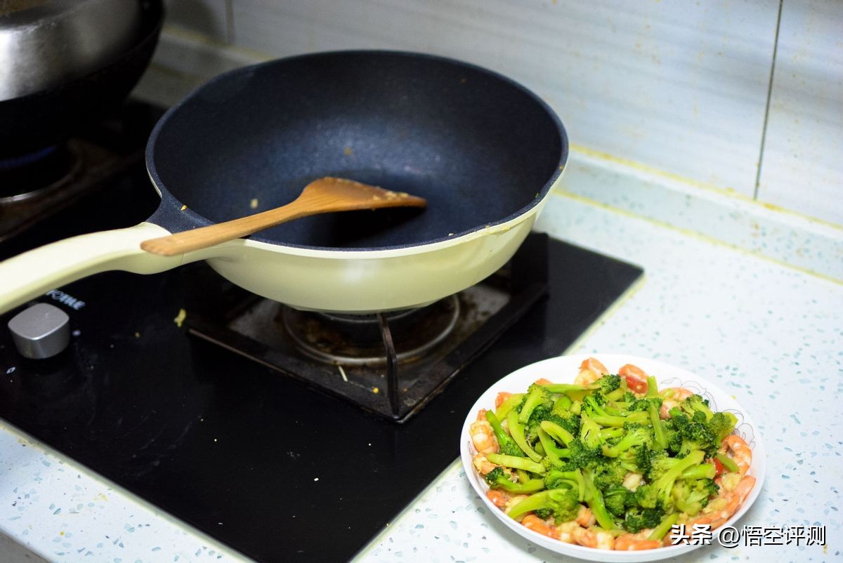 无涂层陶瓷锅不粘锅32cm,平底锅不粘锅推荐陶瓷