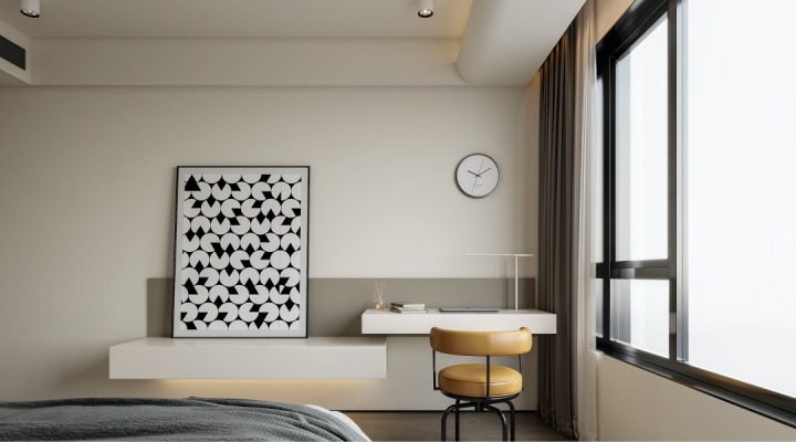 一米阳光门窗设计方案,清爽的家装设计