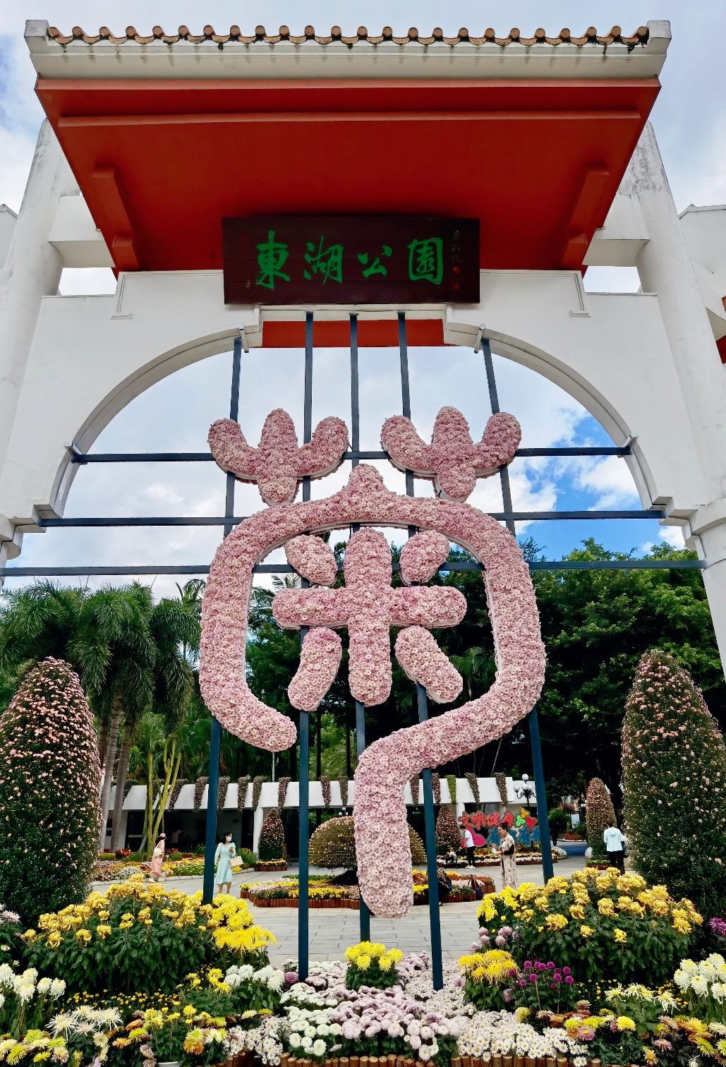 东湖公园菊花展有多少种菊花,菊花展东湖公园深圳