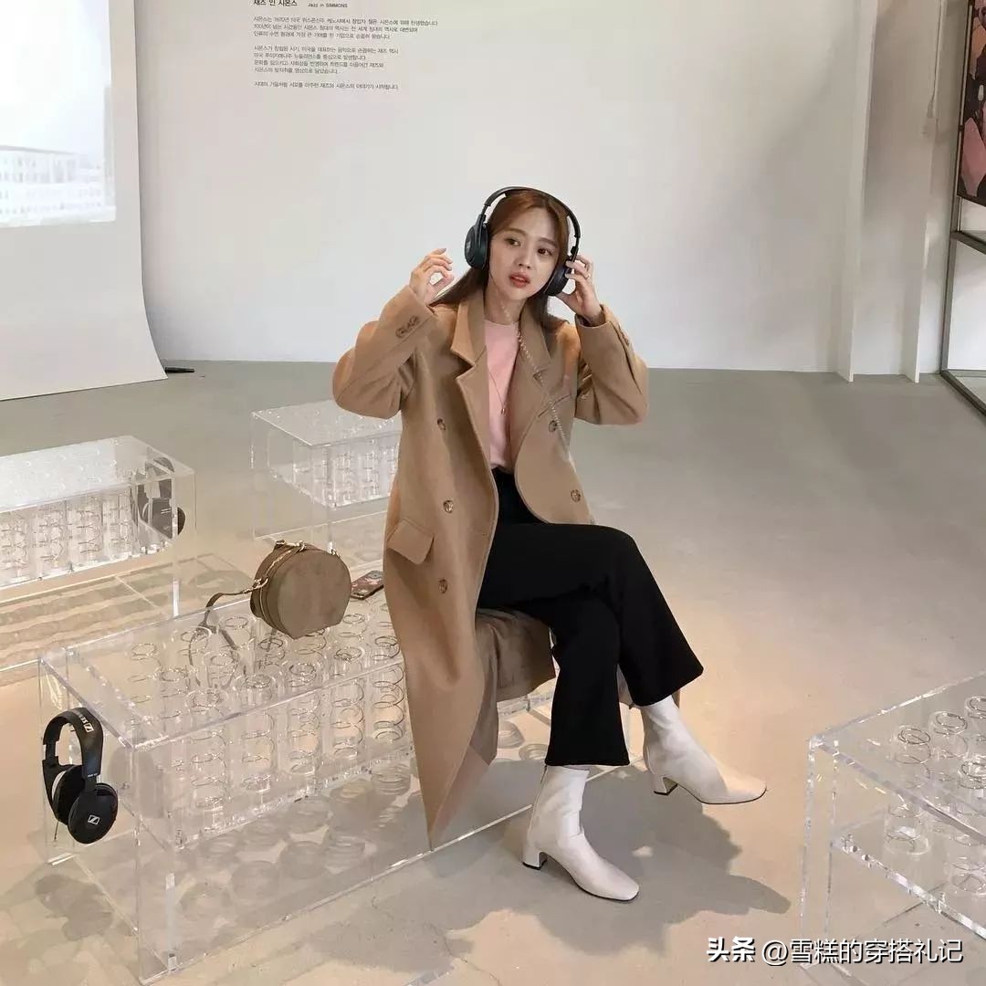 秋冬季短筒软底马丁靴搭配,冬季粗跟短筒马丁靴搭配