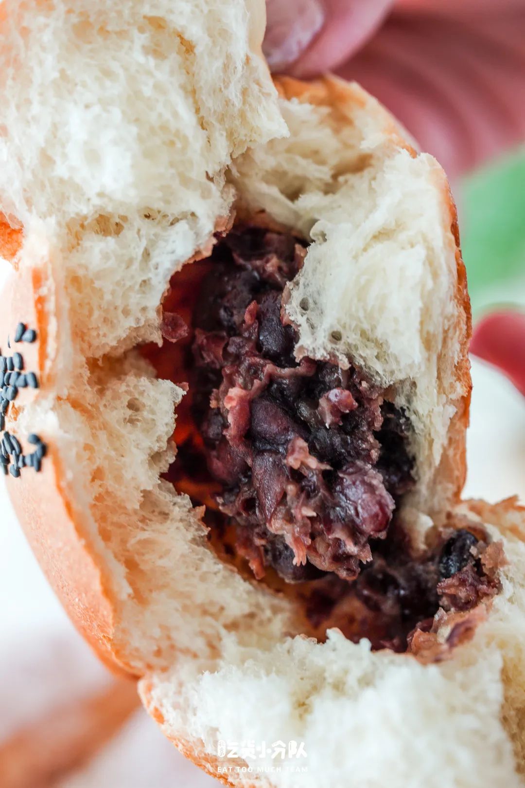 7家的爆浆抹茶面包,7家bakery