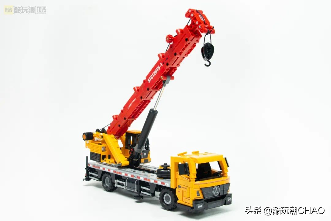 森宝积木三一重工系列拼搭视频,森宝积木三一重工吊车拼装视频