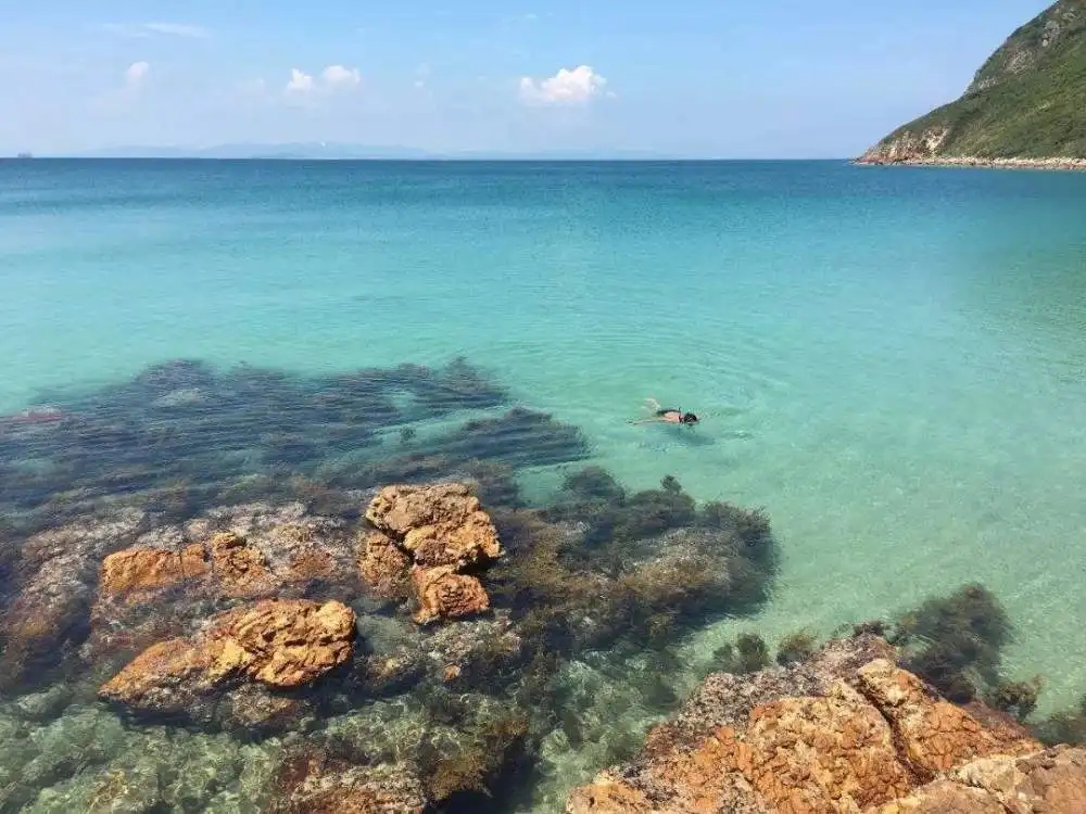 深圳桔钓沙实拍无滤镜,深圳海边桔钓沙攻略