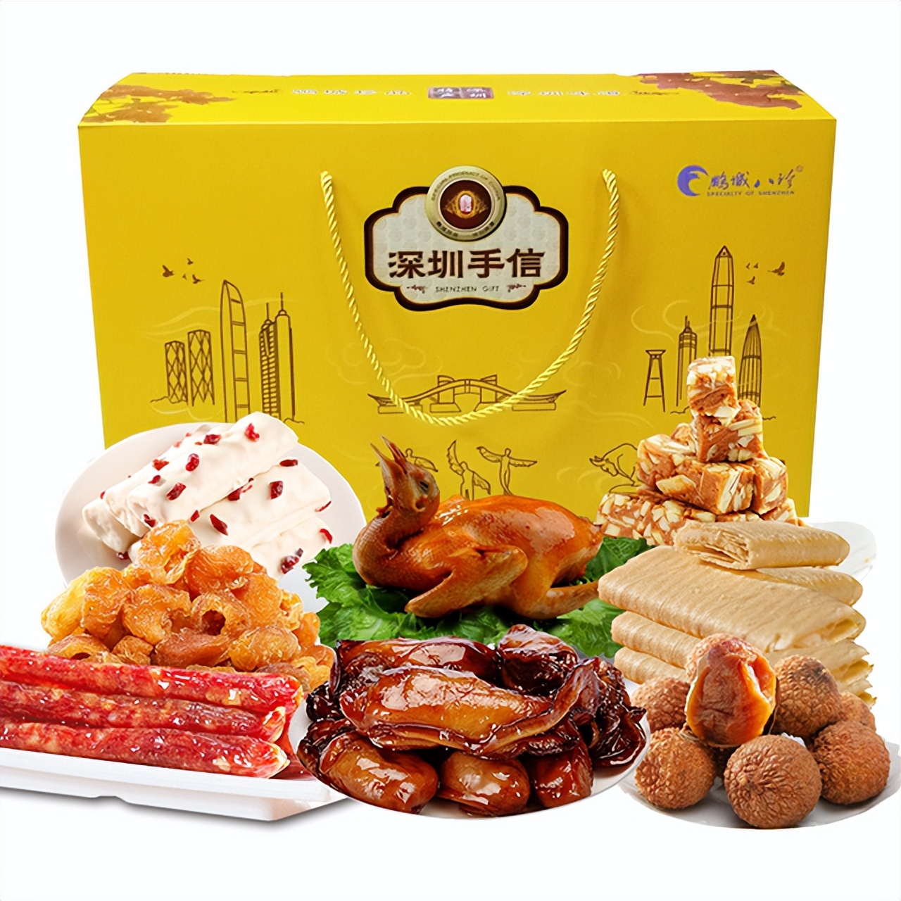 鹏城八珍糕点礼盒,鹏城八珍在专卖店买还是网上买