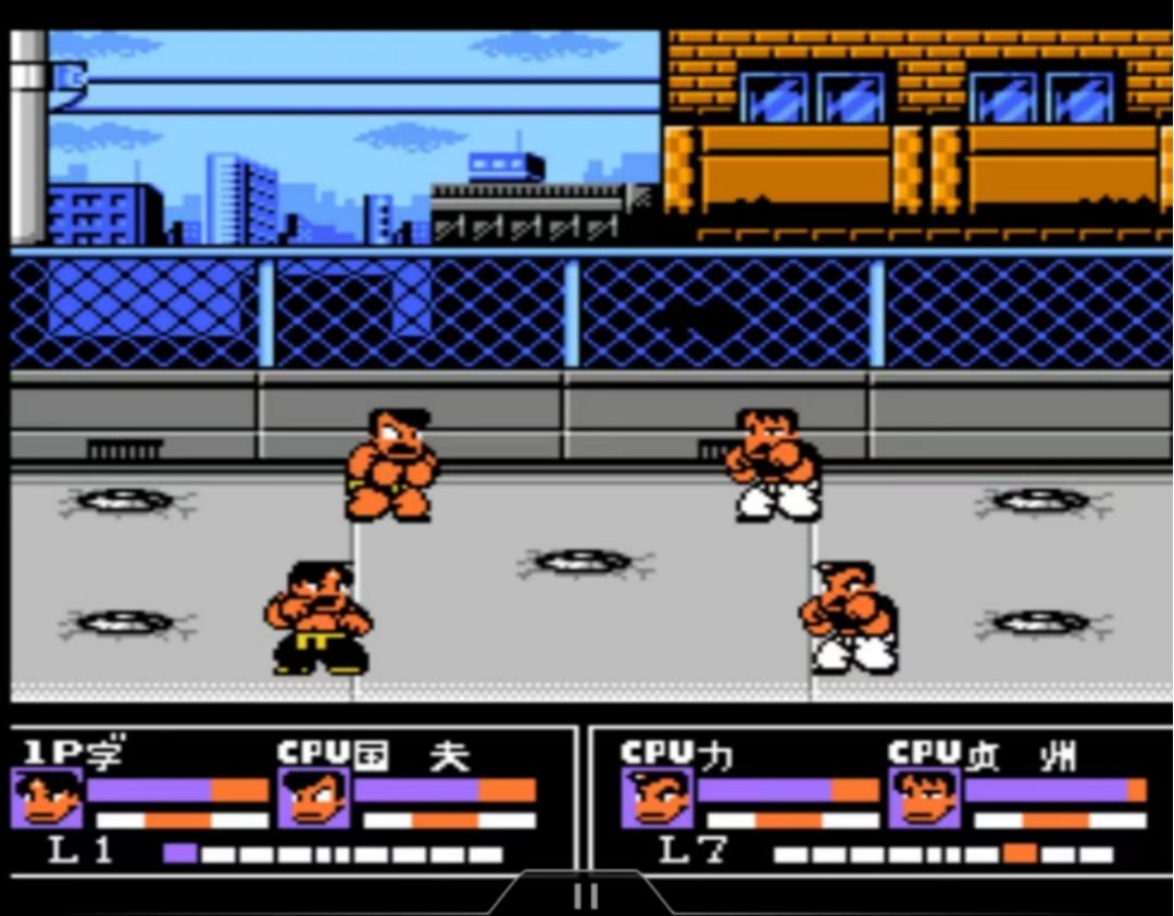 fc热血格斗老虎,fc热血格斗中最强人物