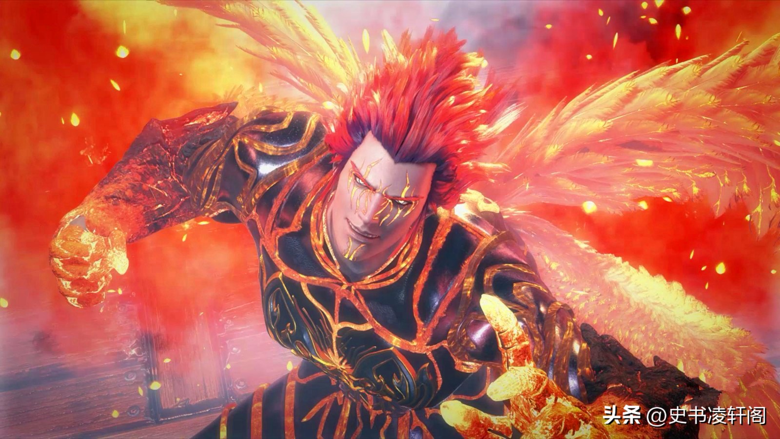 神话中的火神祝融,祝融是中国上古神话中的火神