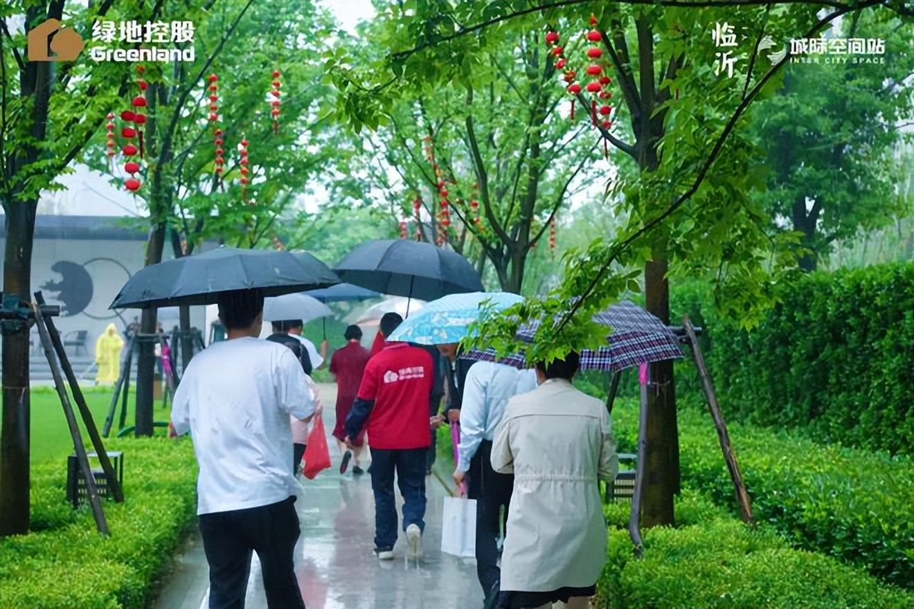 临沂绿地玉晖公馆建设,临沂绿地玉晖公馆交付