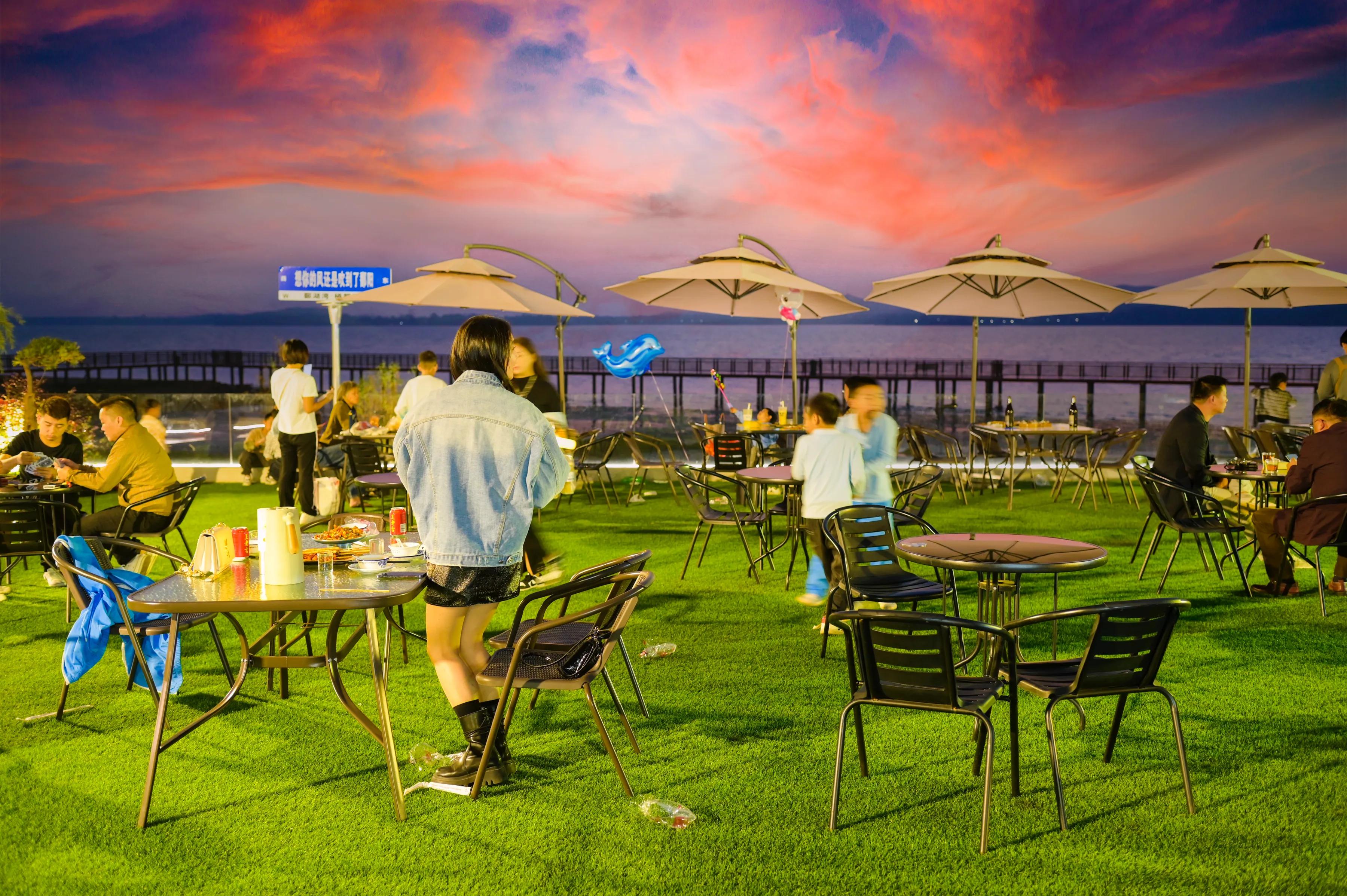 鄱阳湖边狮子山，风景如画，是个不错的休闲度假之地