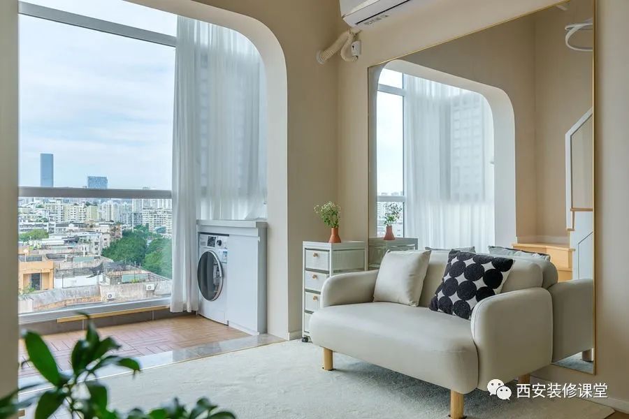 80㎡老旧小复式，变身奶油三口之家